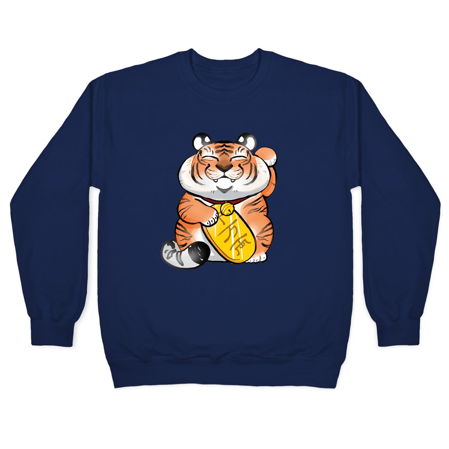 Lucky Tiger Crewneck Sweatshirt