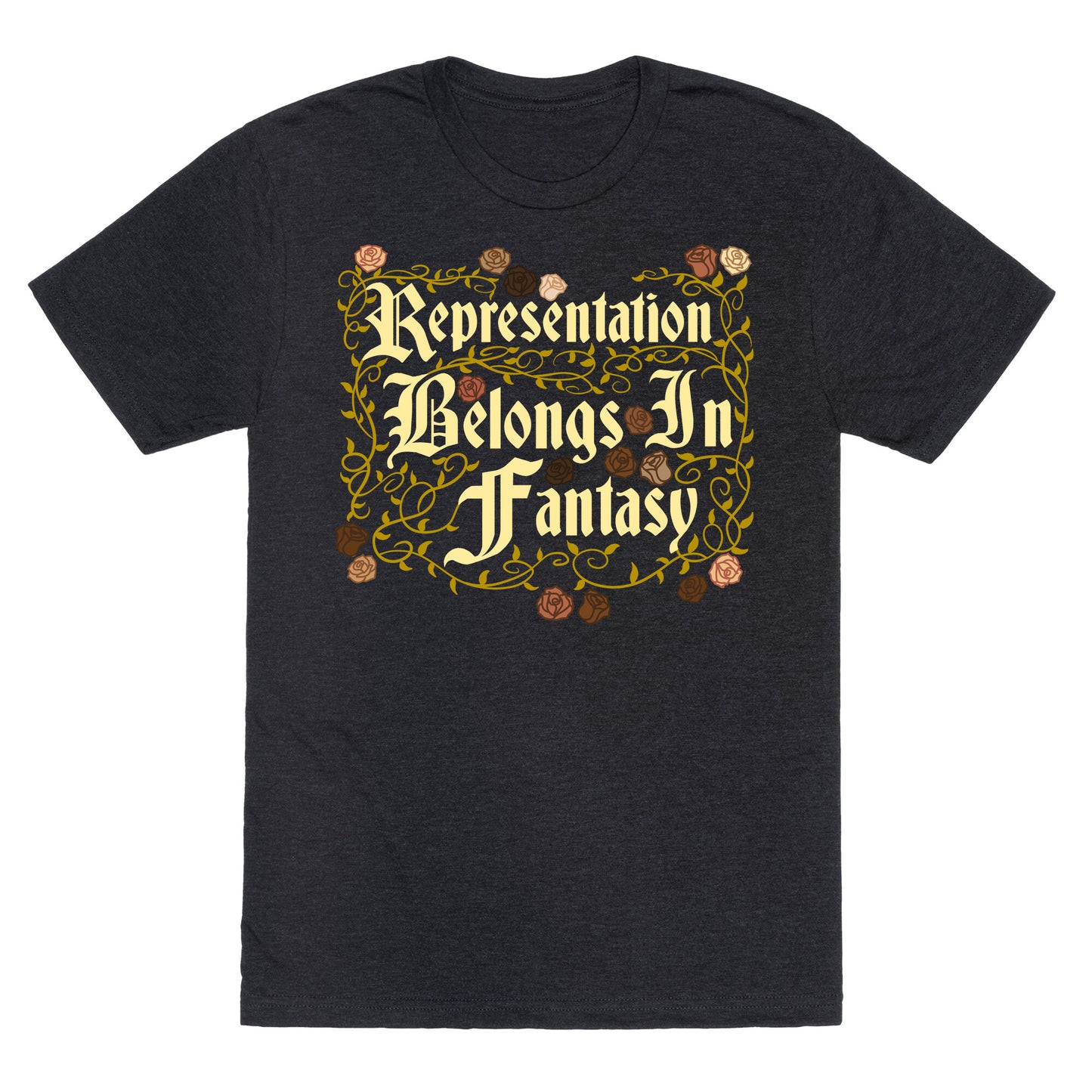 Representation Belongs In Fantasy Unisex Triblend Tee