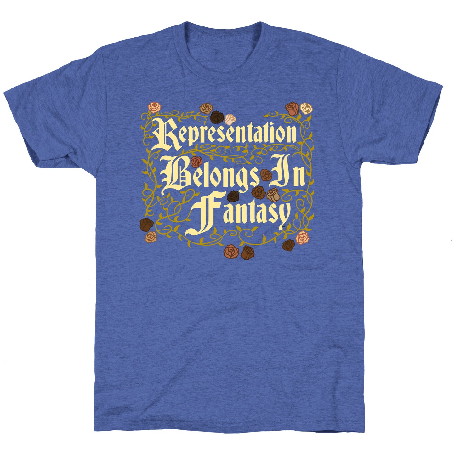Representation Belongs In Fantasy Unisex Triblend Tee