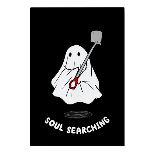 Soul Searching Garden Flag