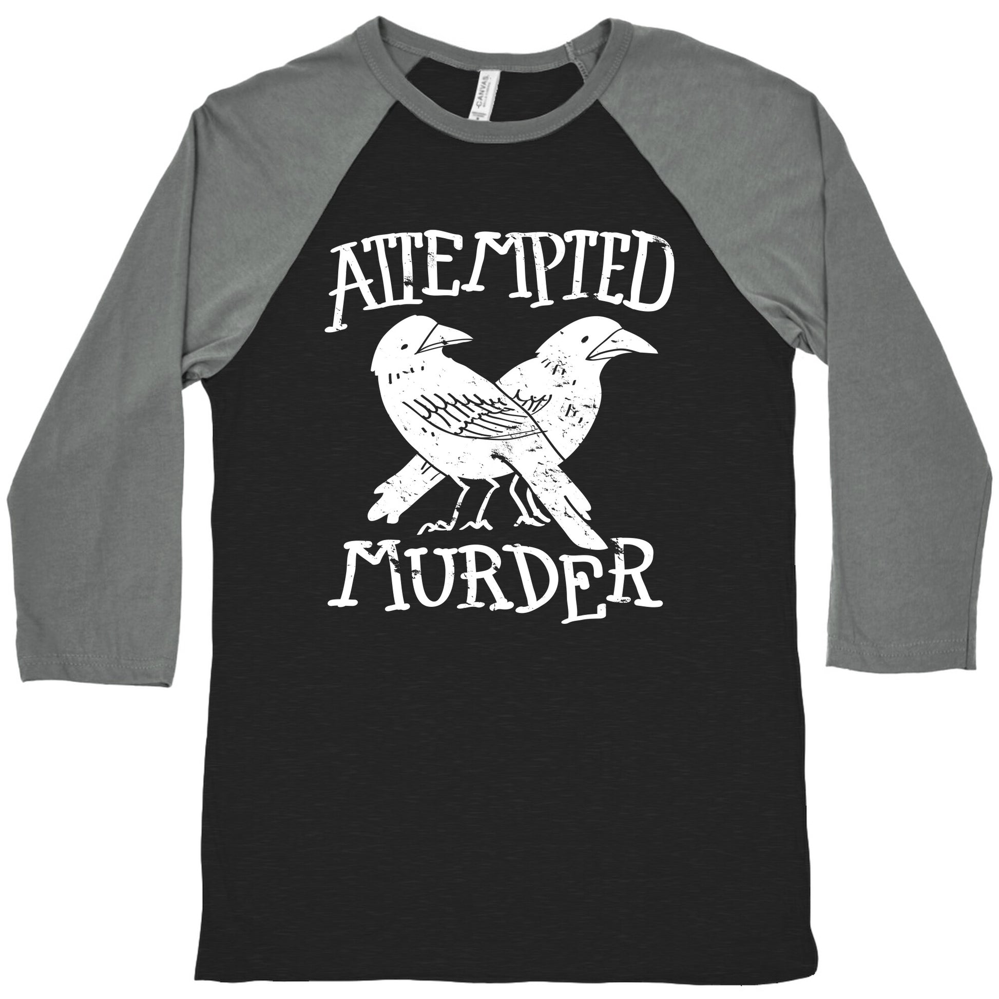 Attempted Murder Baseball Tee