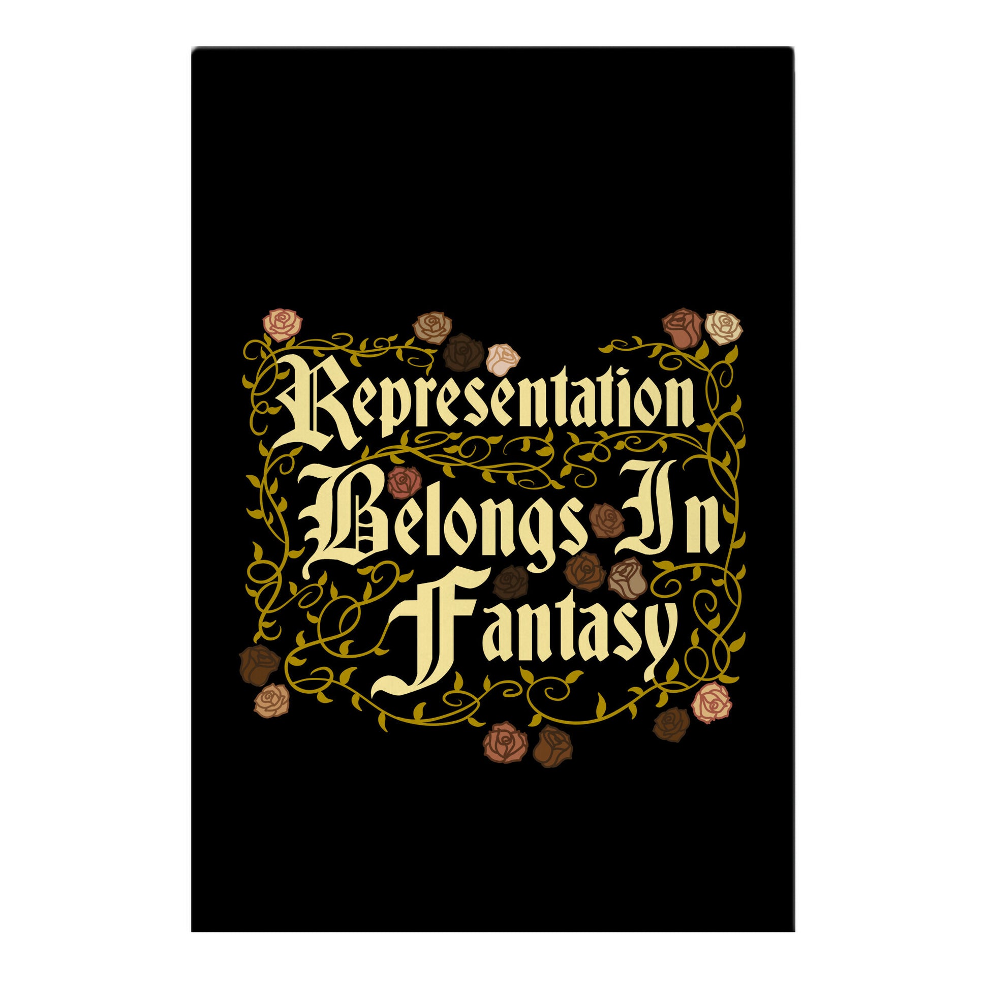Representation Belongs In Fantasy Garden Flag