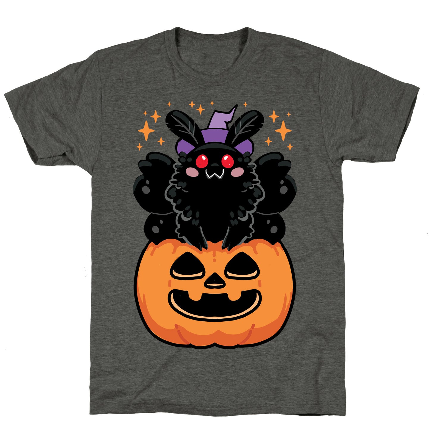 Cute Halloween Mothman Unisex Triblend Tee