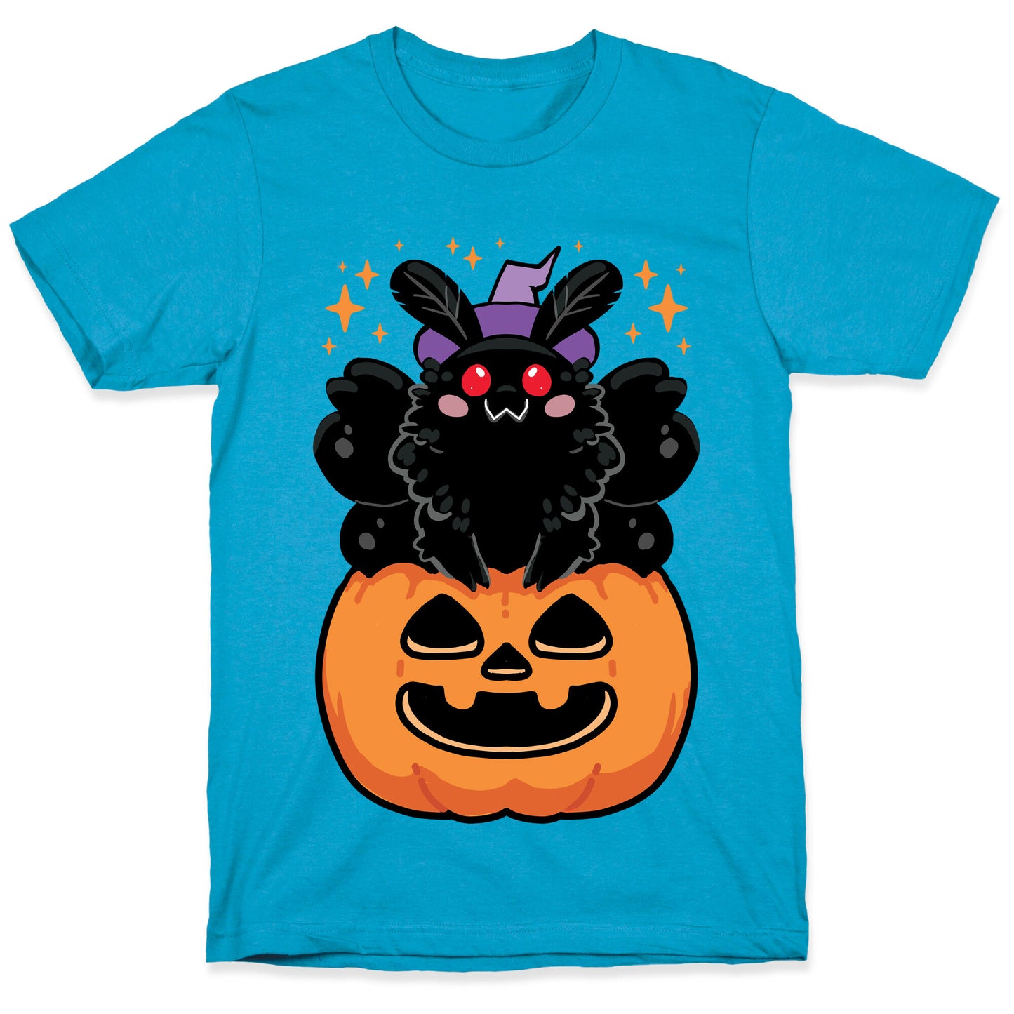 Cute Halloween Mothman Unisex Triblend Tee