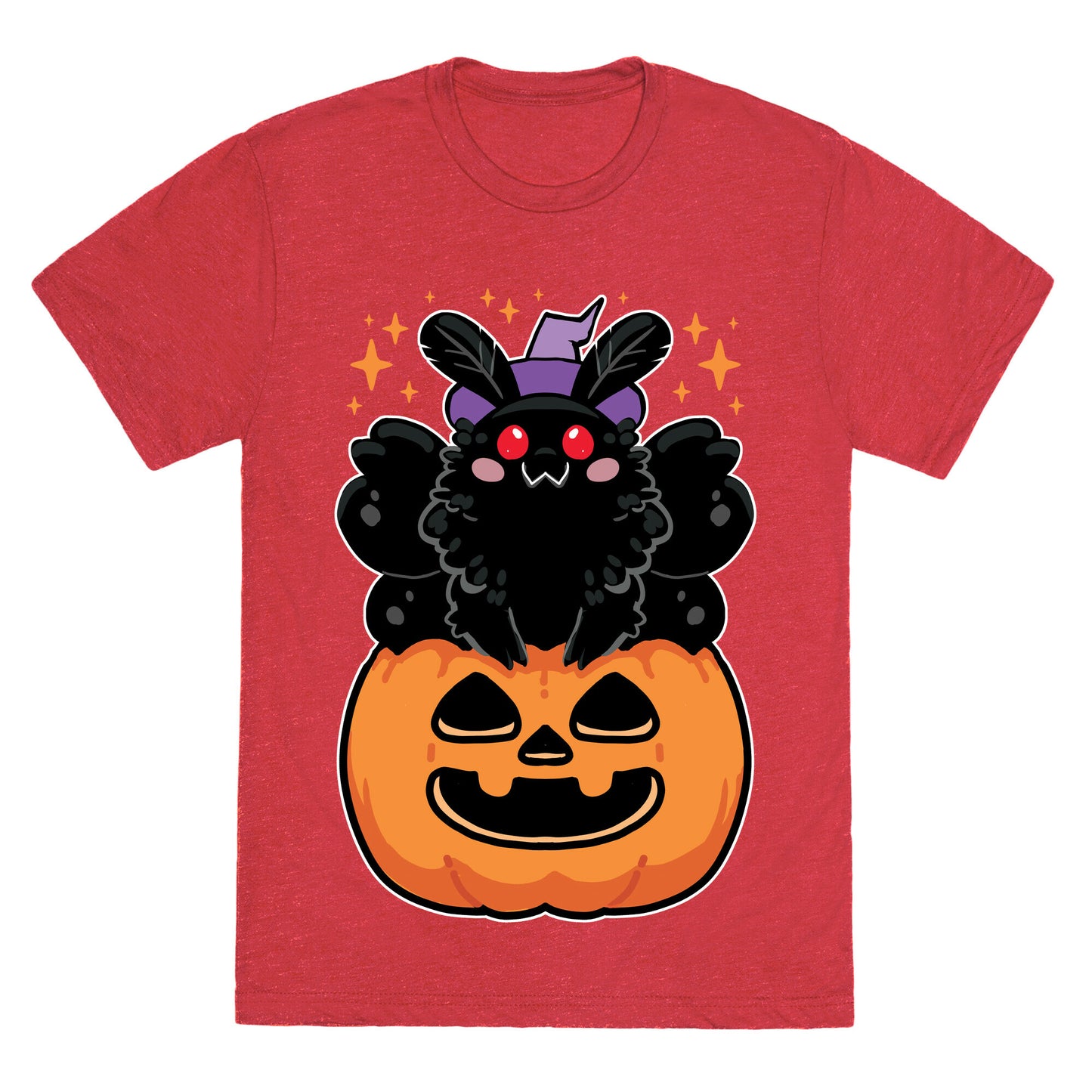 Cute Halloween Mothman Unisex Triblend Tee
