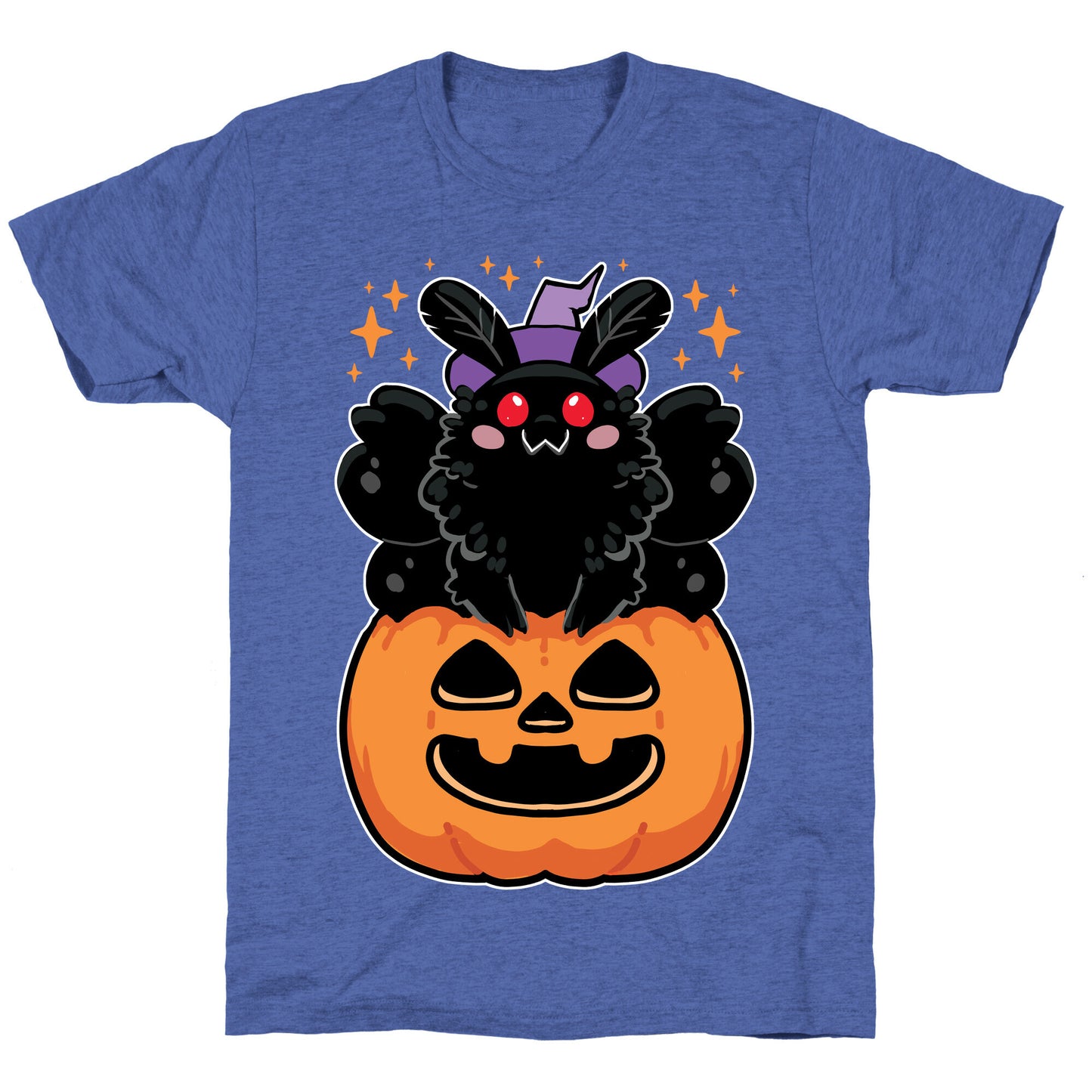 Cute Halloween Mothman Unisex Triblend Tee