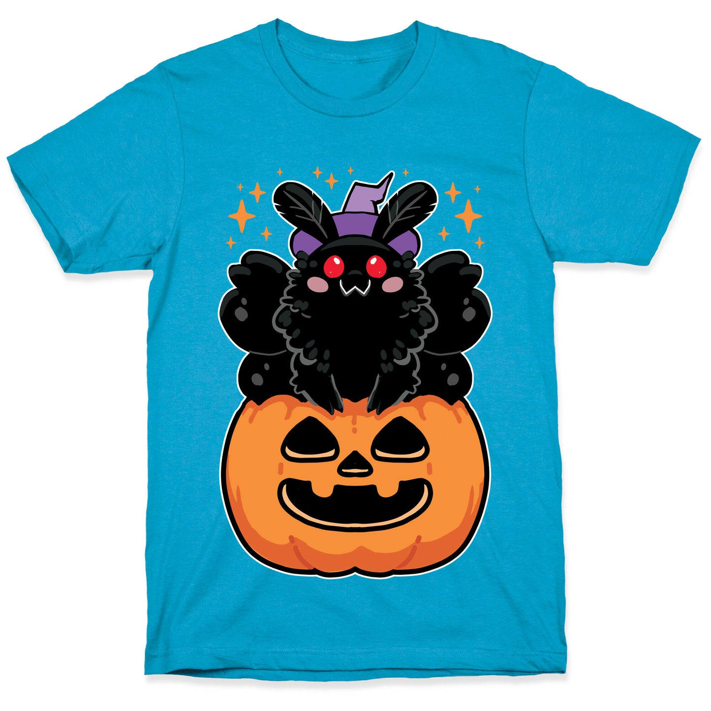 Cute Halloween Mothman Unisex Triblend Tee