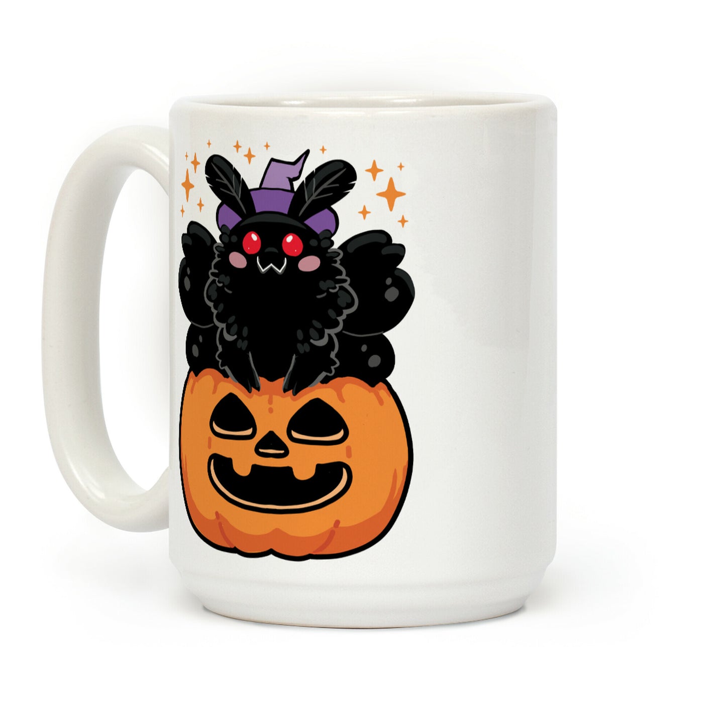 Cute Halloween Mothman Coffee Mug