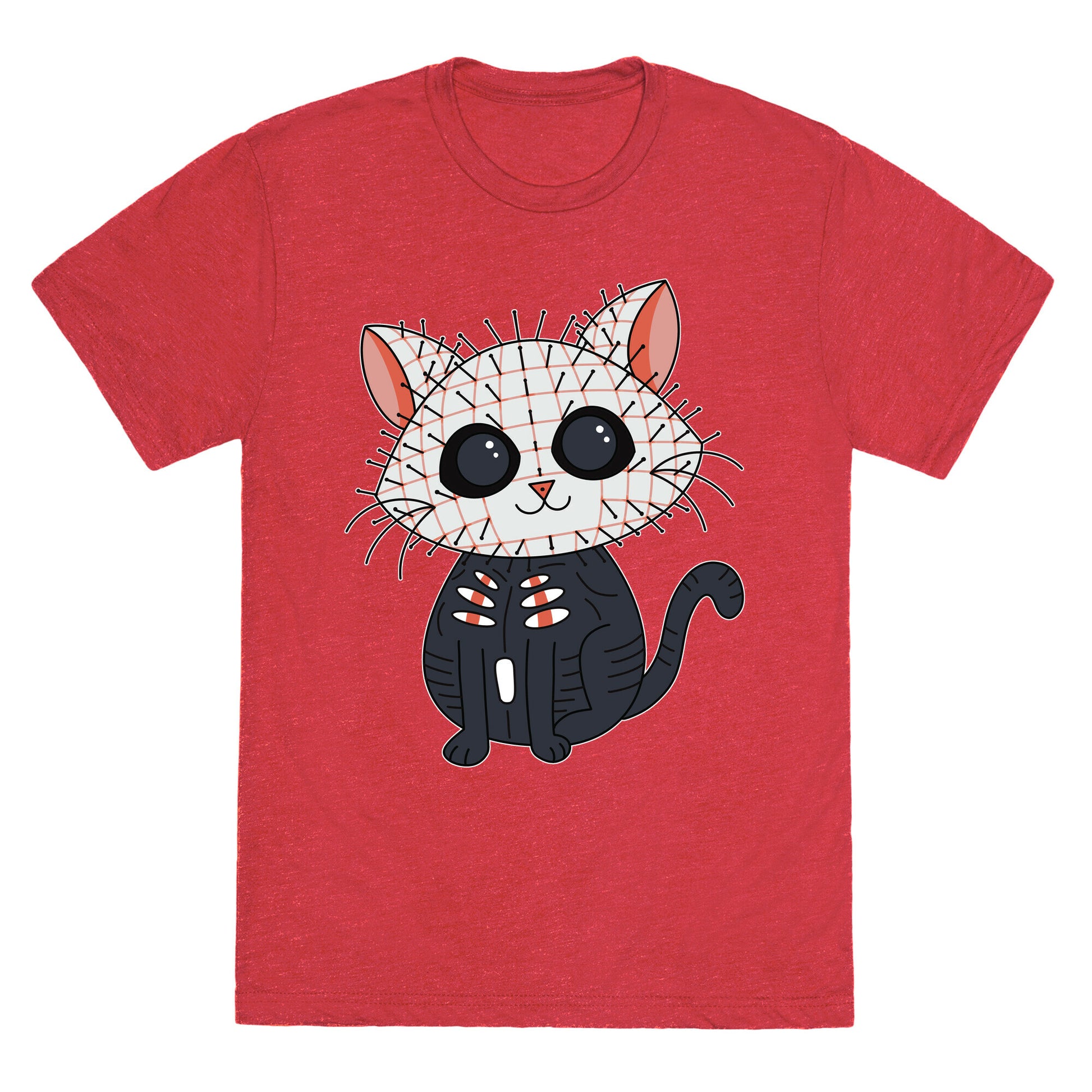 Hellraiser Pinhead Kitten Unisex Triblend Tee