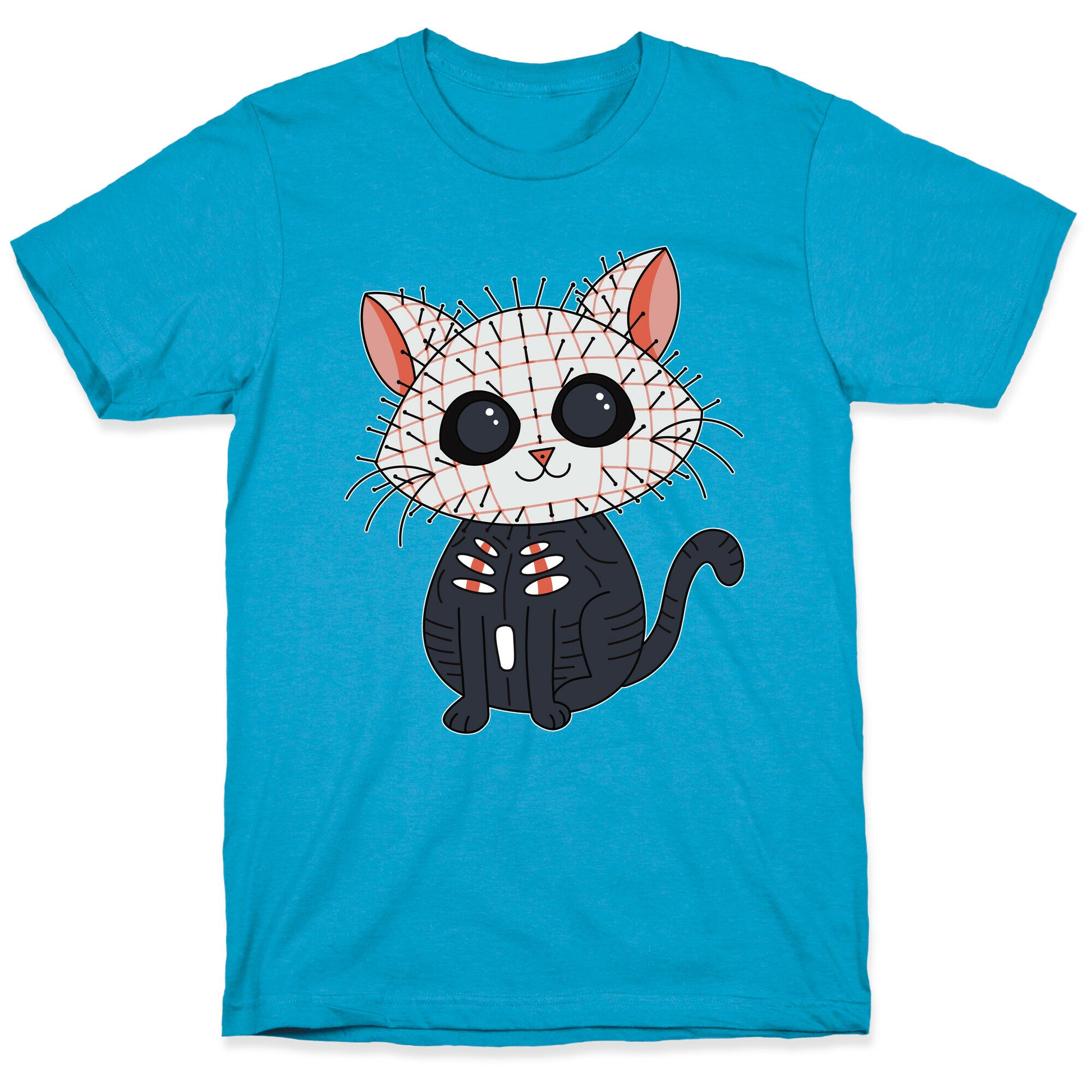 Hellraiser Pinhead Kitten Unisex Triblend Tee