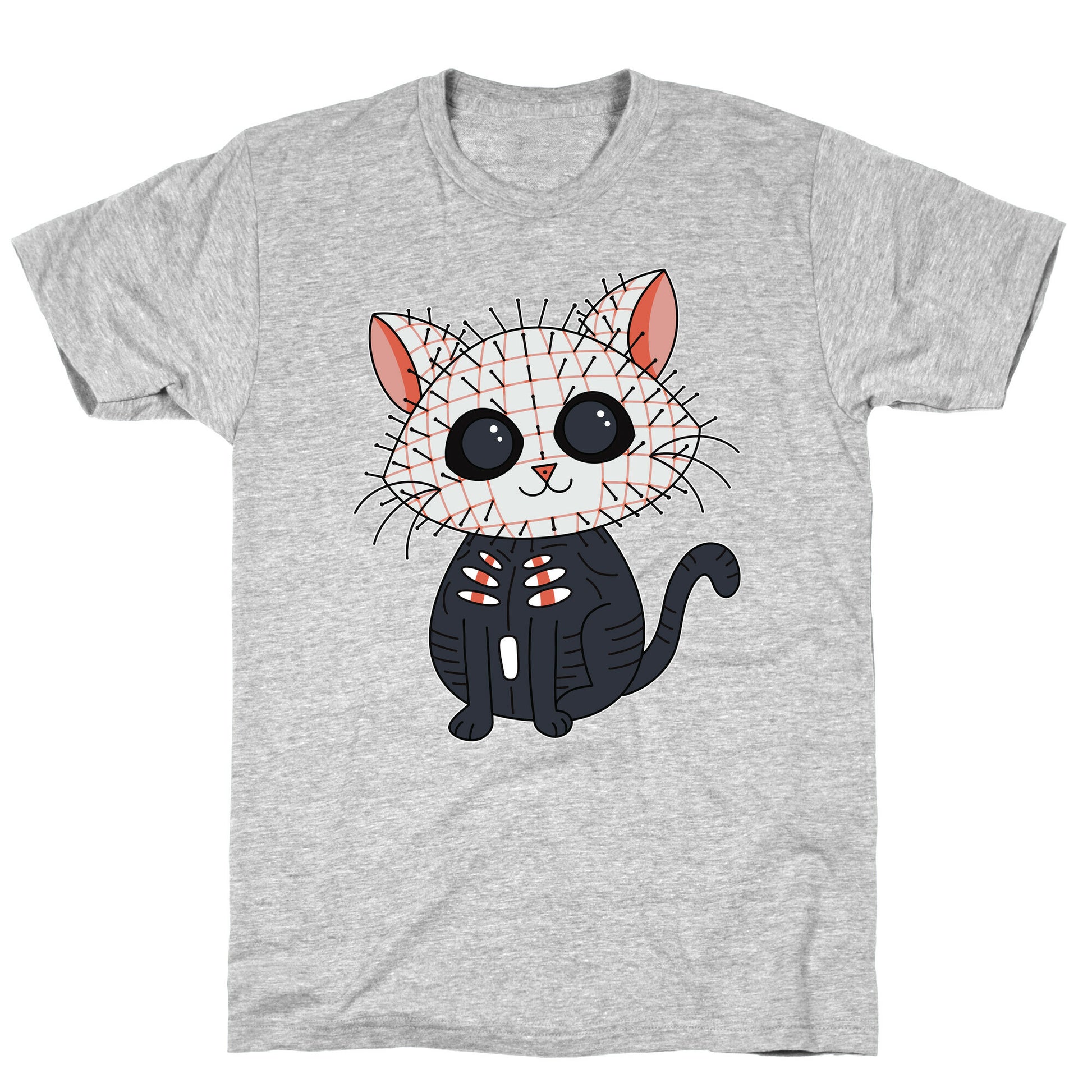 Hellraiser Pinhead Kitten T-Shirt