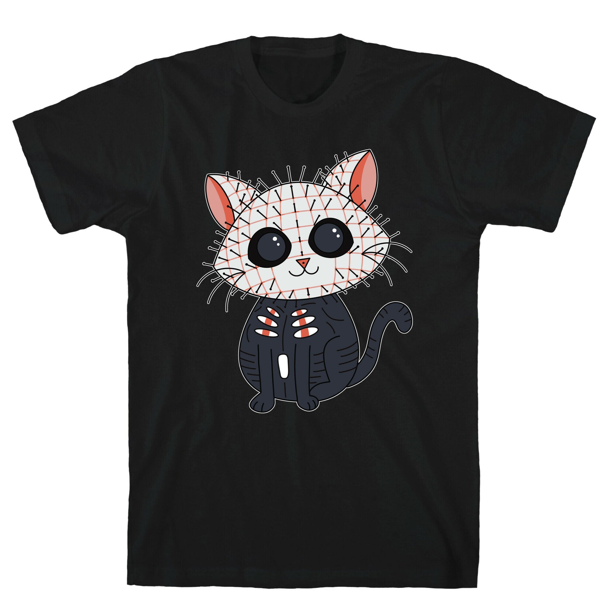 Hellraiser Pinhead Kitten T-Shirt