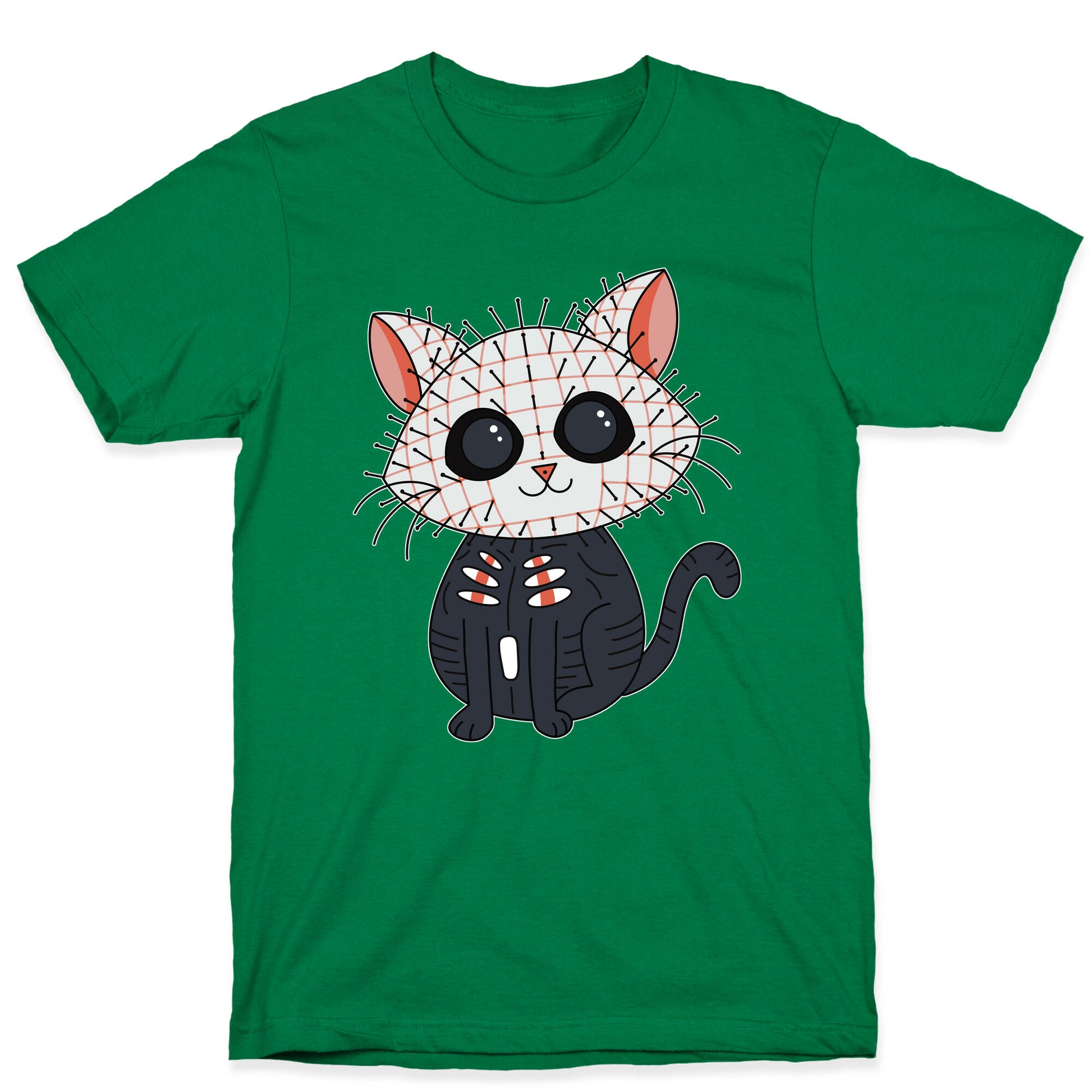 Hellraiser Pinhead Kitten T-Shirt
