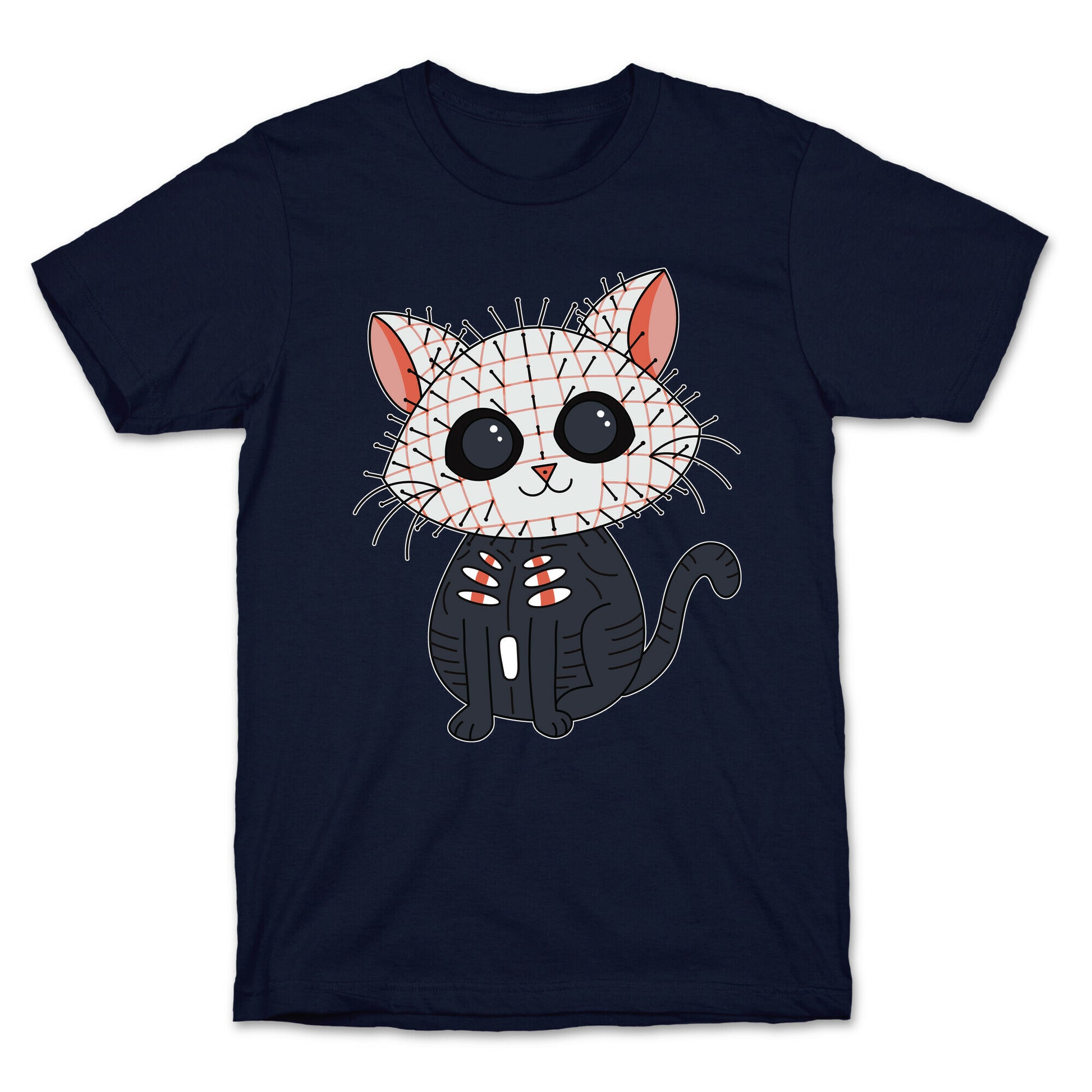 Hellraiser Pinhead Kitten T-Shirt