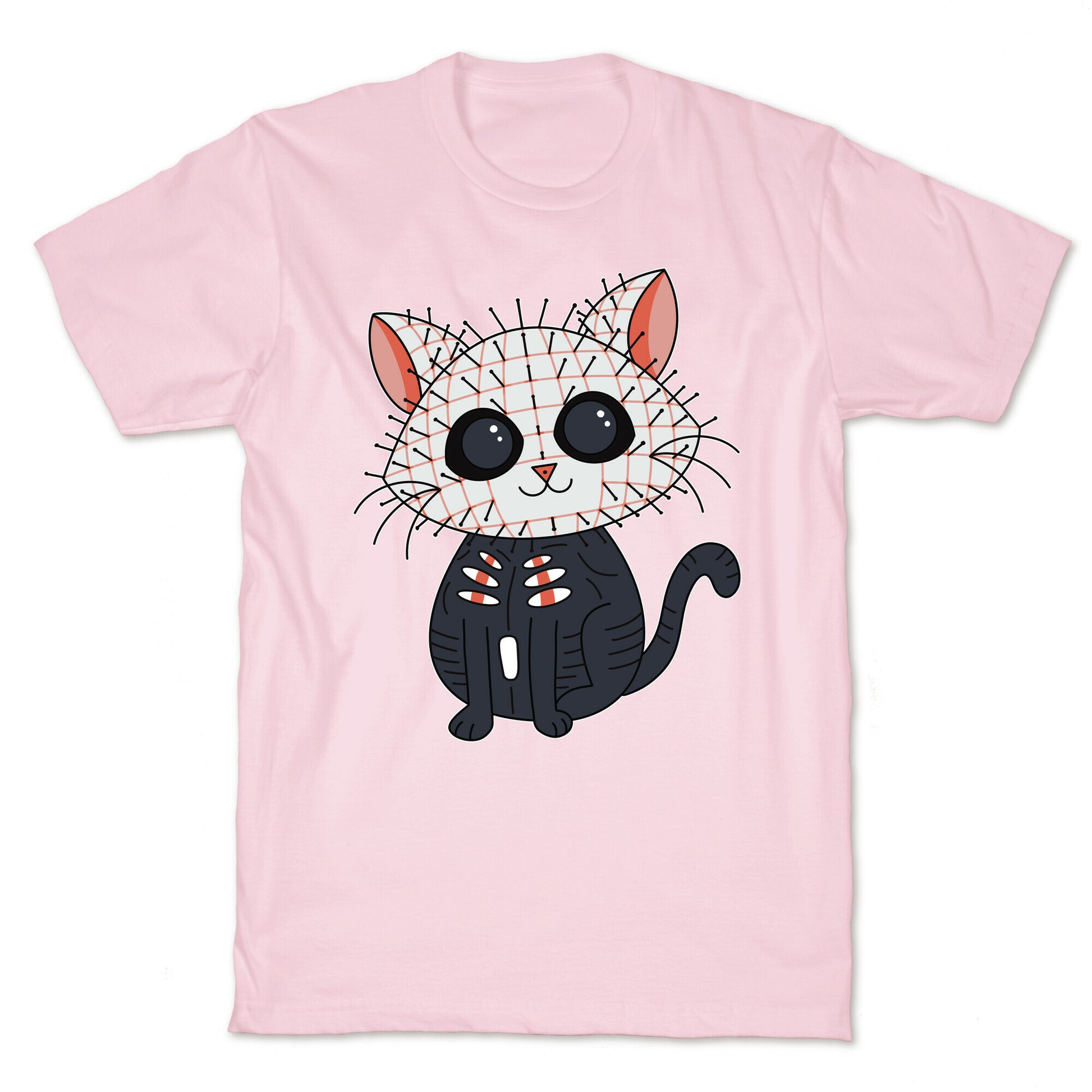 Hellraiser Pinhead Kitten T-Shirt
