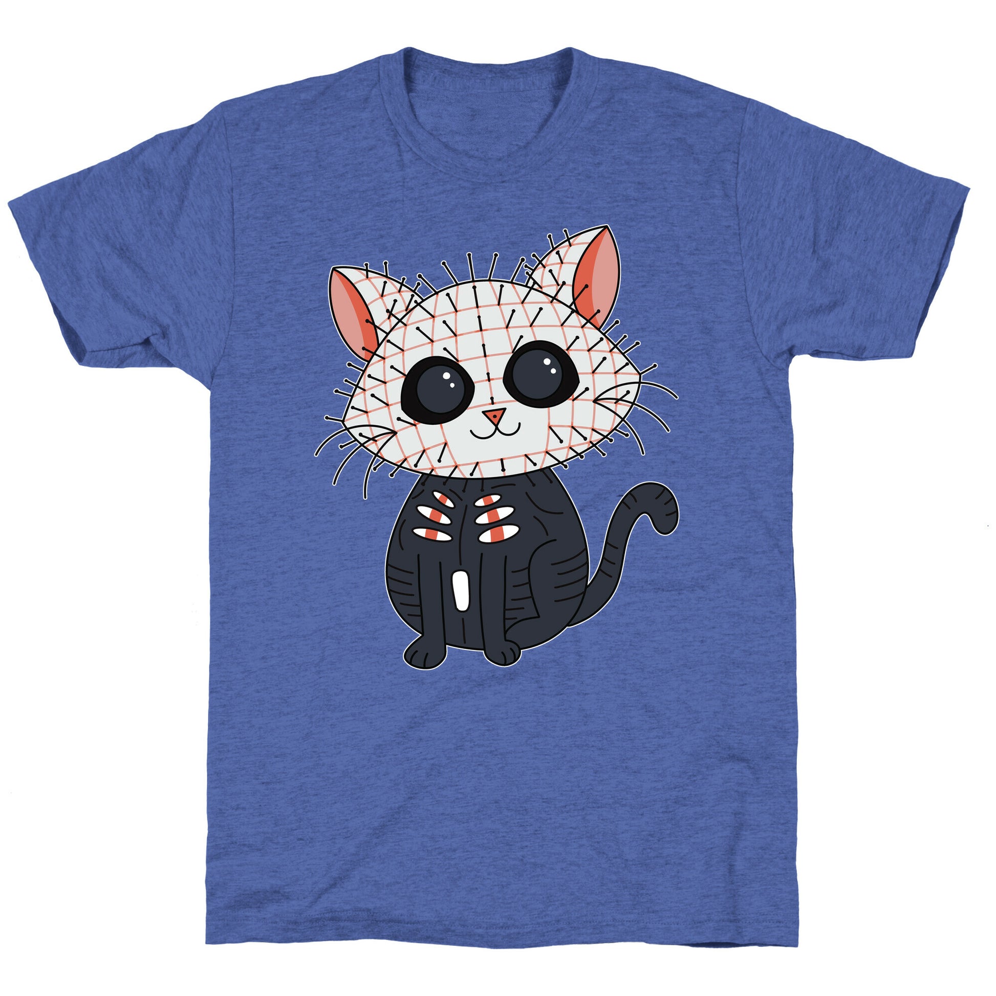 Hellraiser Pinhead Kitten Unisex Triblend Tee
