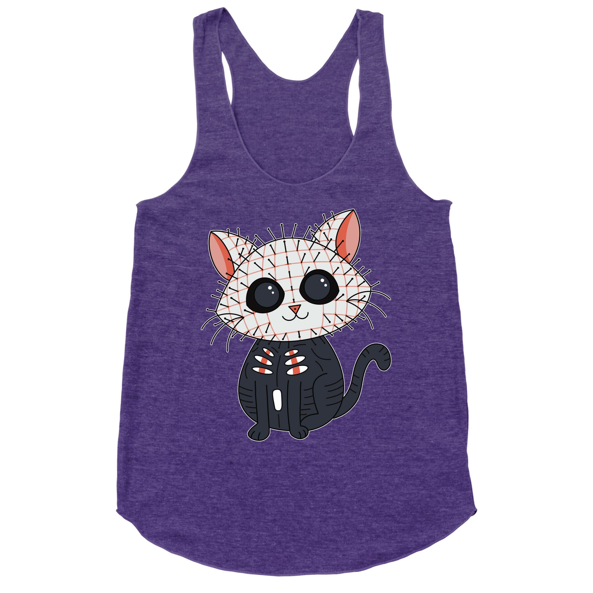 Hellraiser Pinhead Kitten Racerback Tank