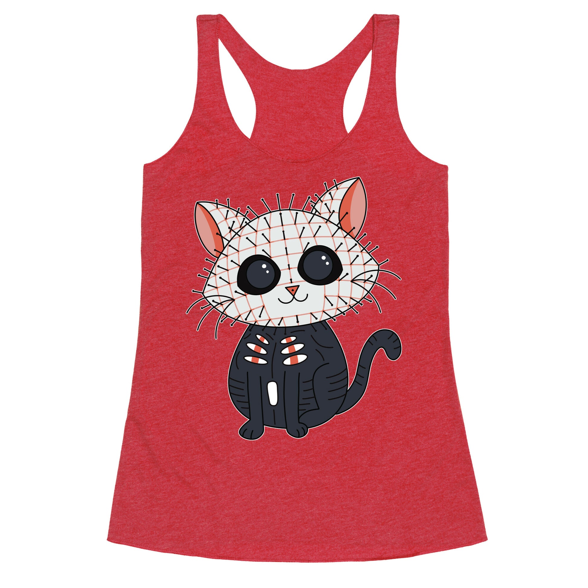 Hellraiser Pinhead Kitten Racerback Tank
