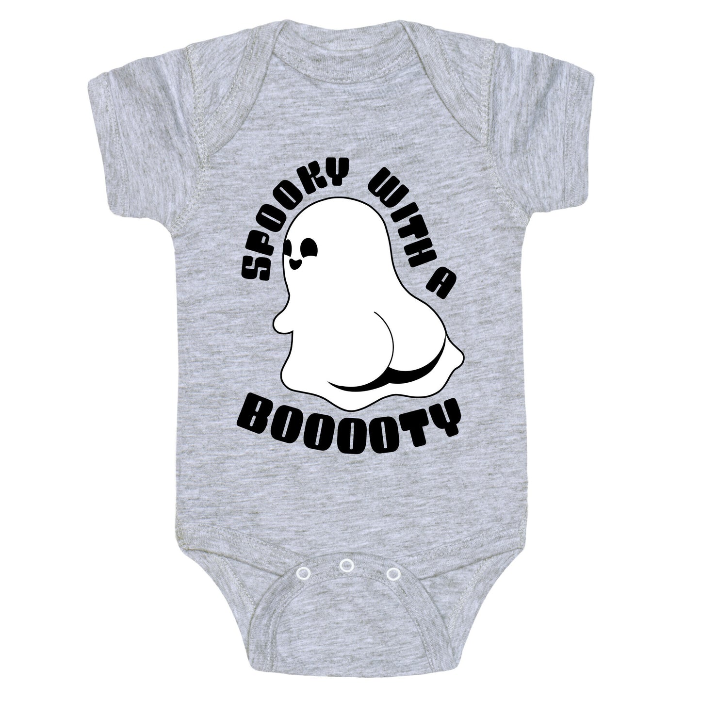Spooky With A Booooty Ghost Baby One Piece