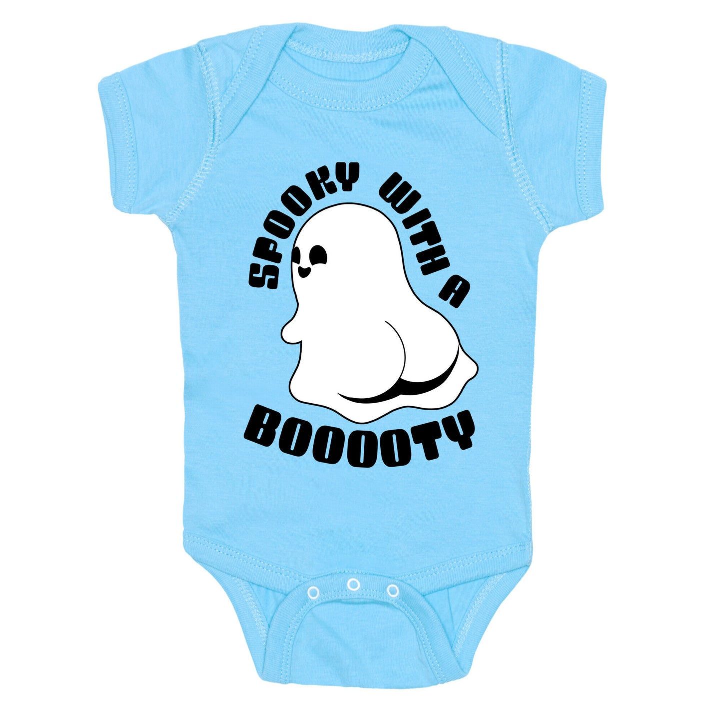 Spooky With A Booooty Ghost Baby One Piece