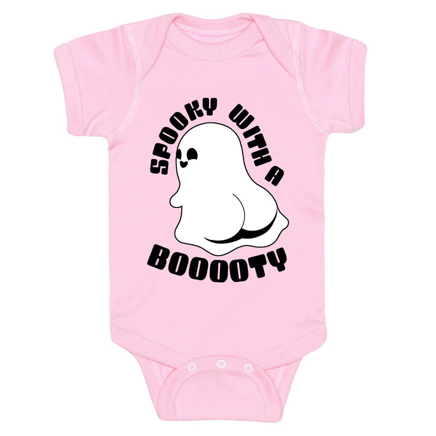 Spooky With A Booooty Ghost Baby One Piece