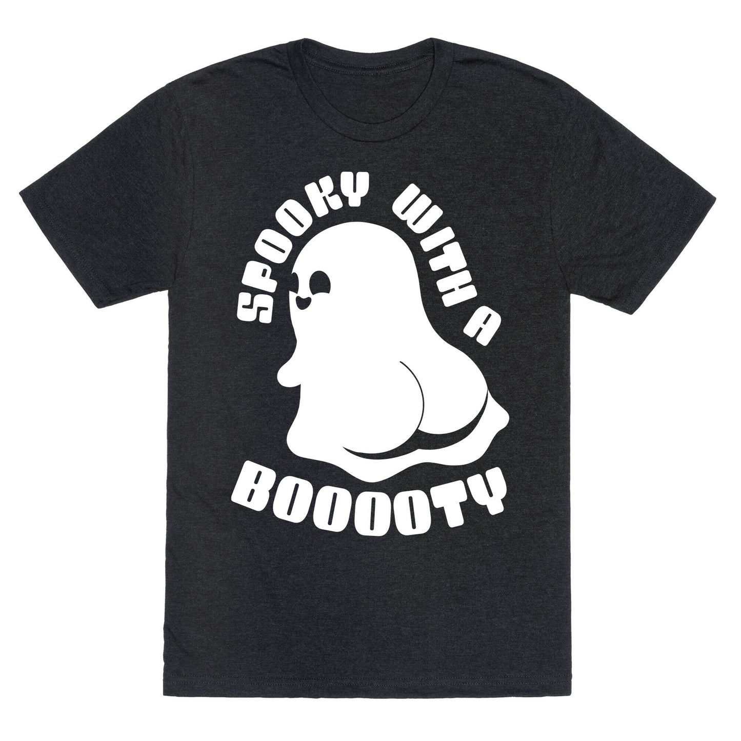 Spooky With A Booooty Ghost Unisex Triblend Tee