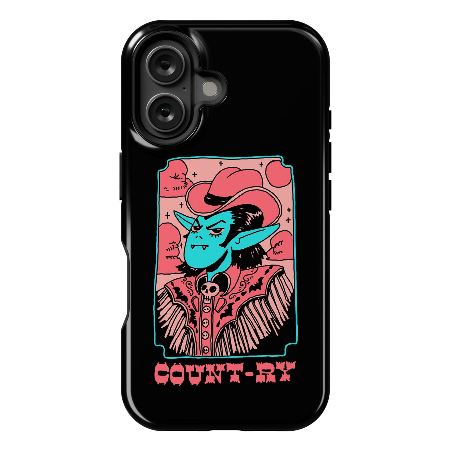 Count-ry Vampire Phone Case