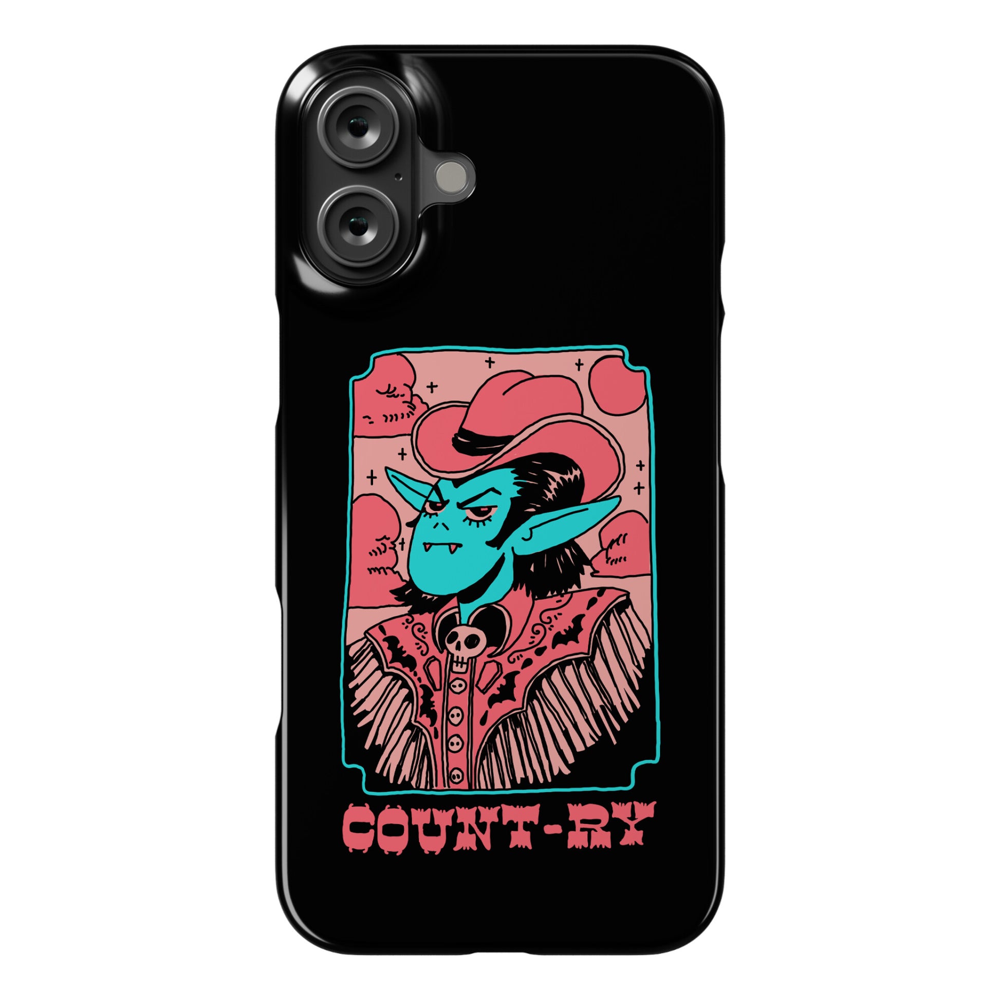 Count-ry Vampire Phone Case