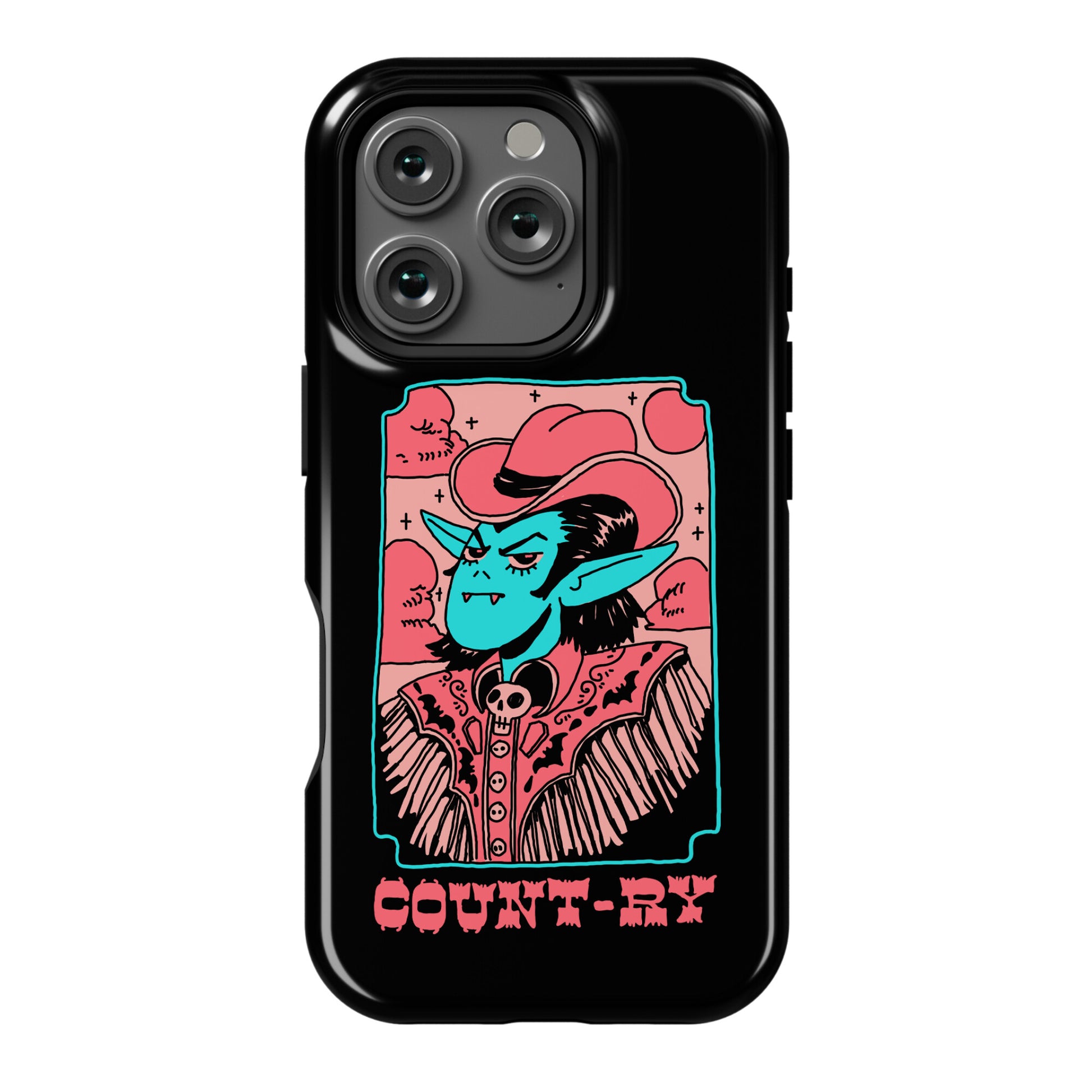 Count-ry Vampire Phone Case