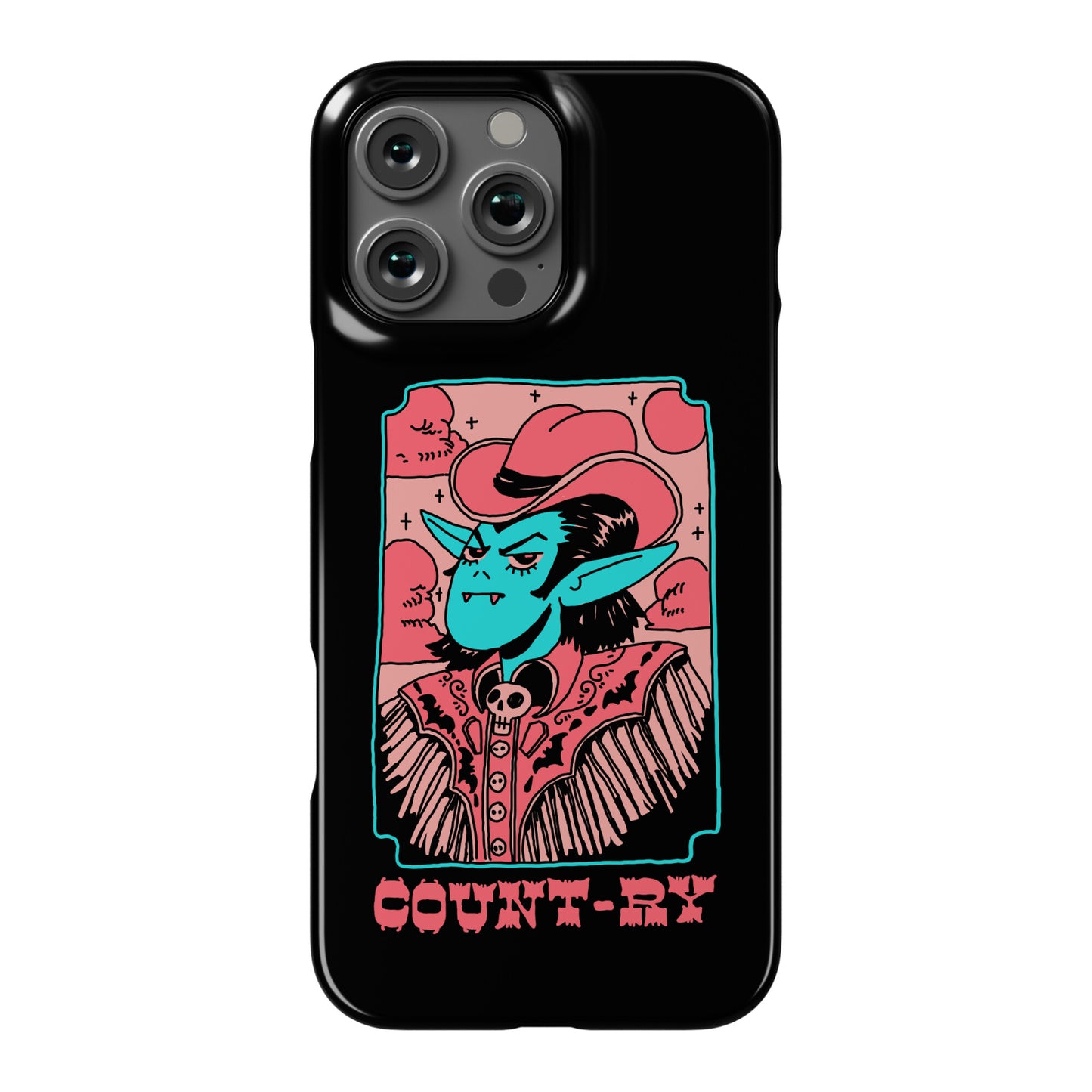 Count-ry Vampire Phone Case