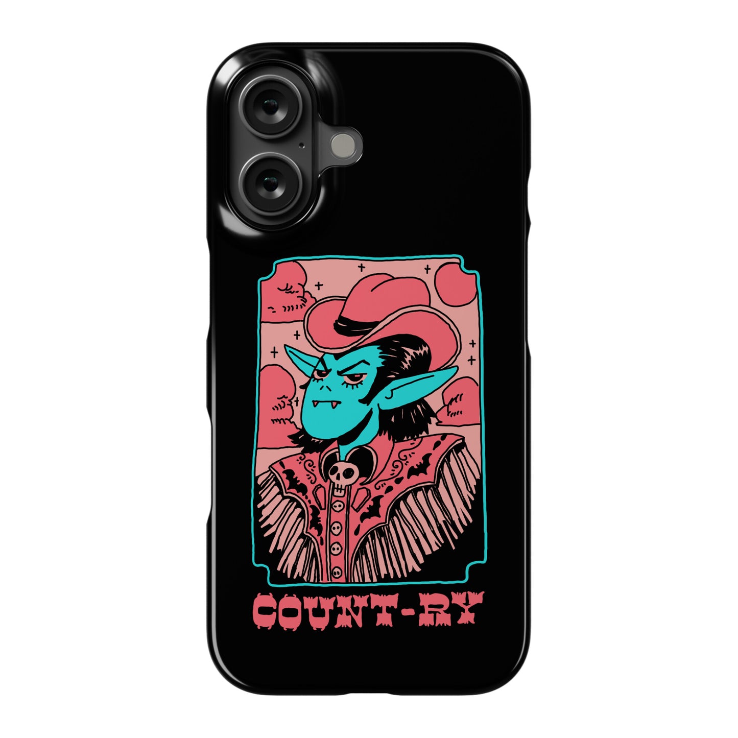 Count-ry Vampire Phone Case