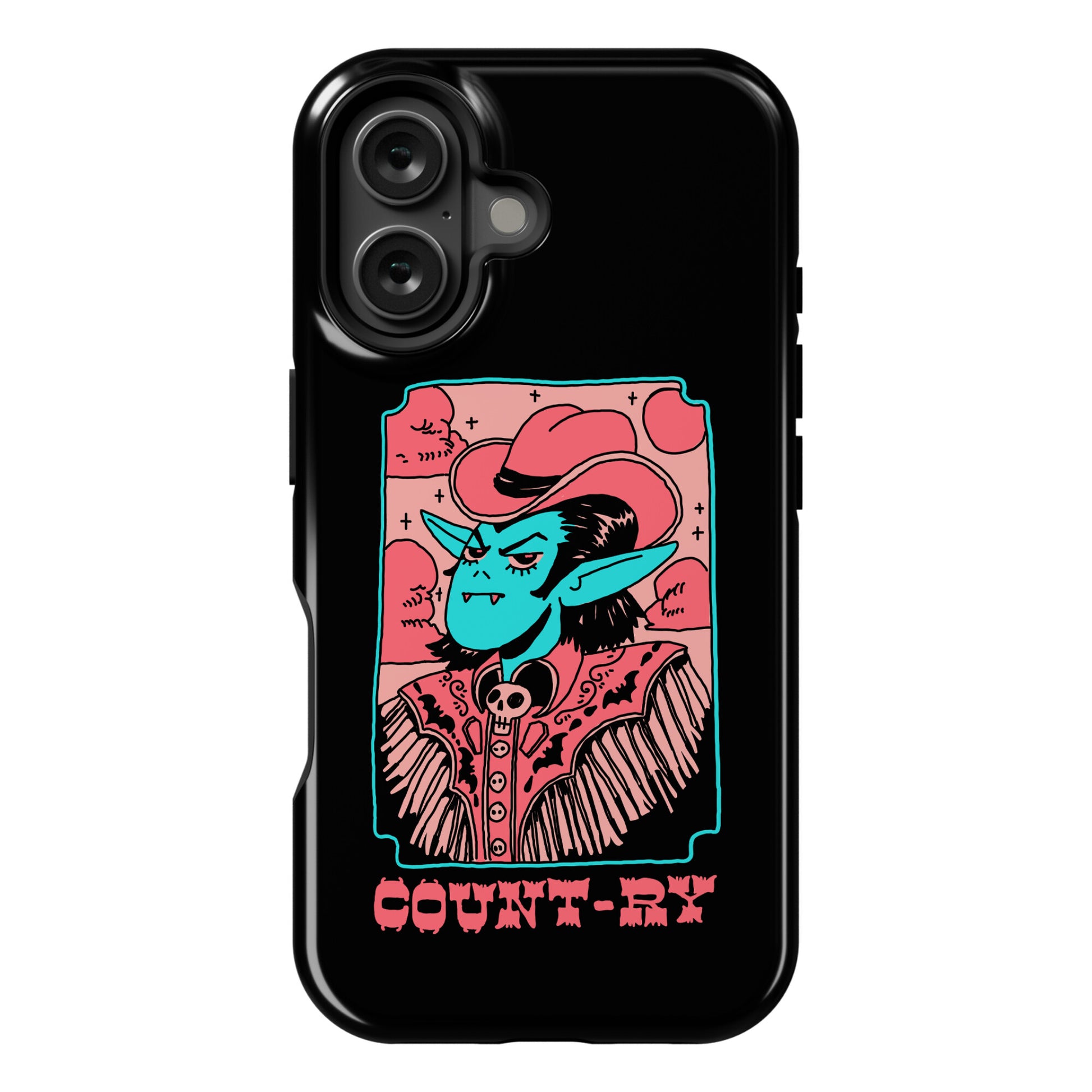 Count-ry Vampire Phone Case