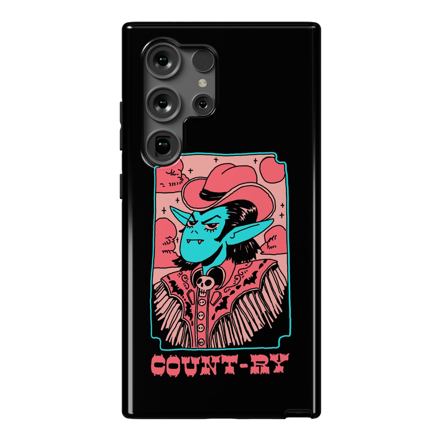 Count-ry Vampire Phone Case