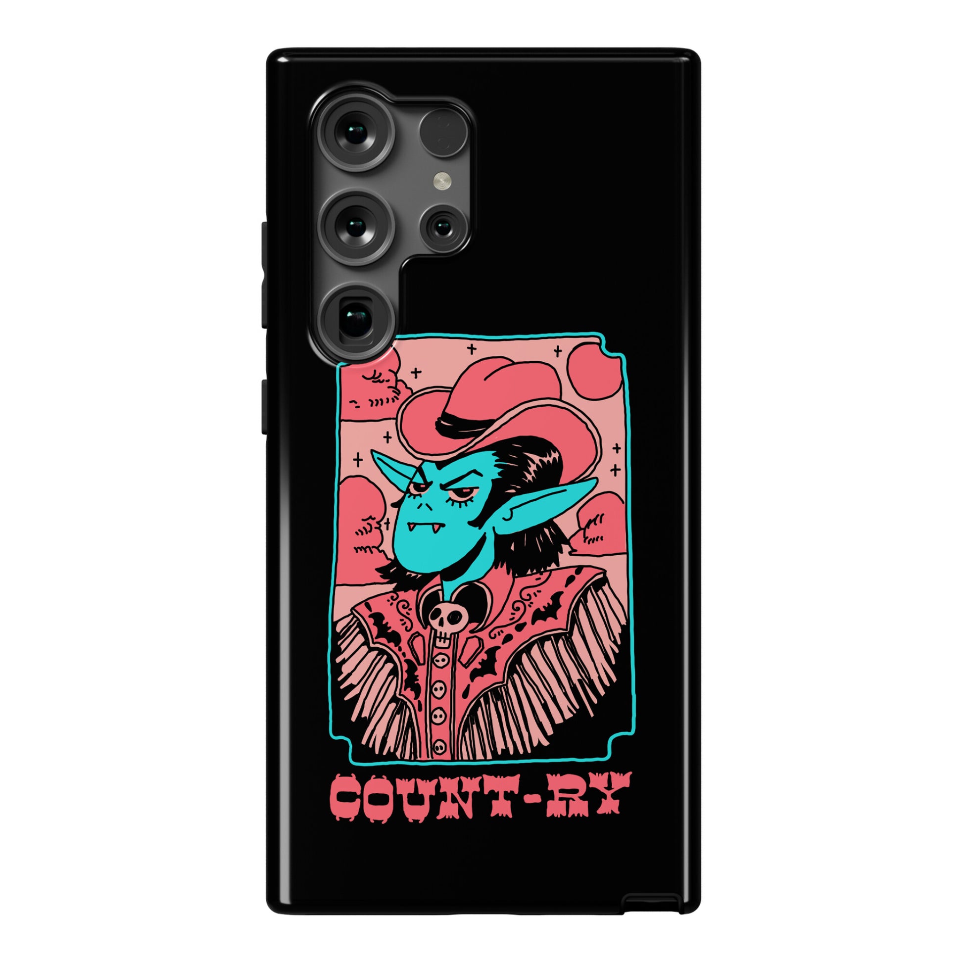 Count-ry Vampire Phone Case