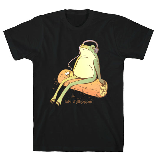 Lofi Chillhopper Frog T-Shirt