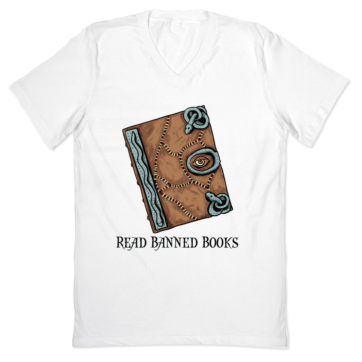 Read Banned Books Spellbook V-Neck