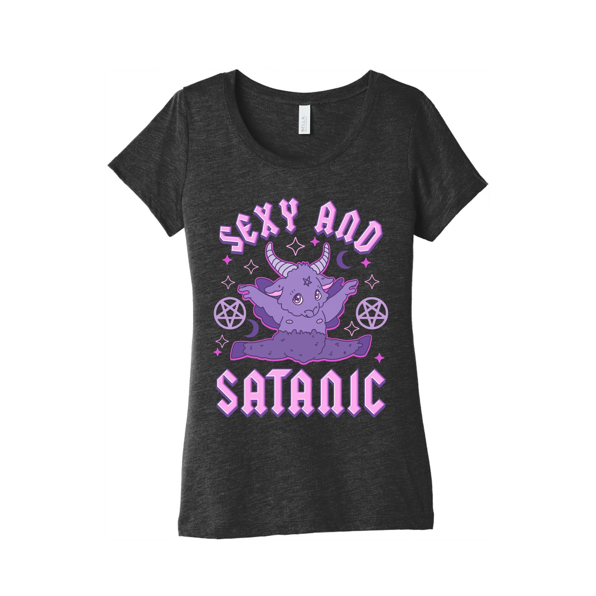 Sexy and Satanic Baphomet Women's Triblend Tee