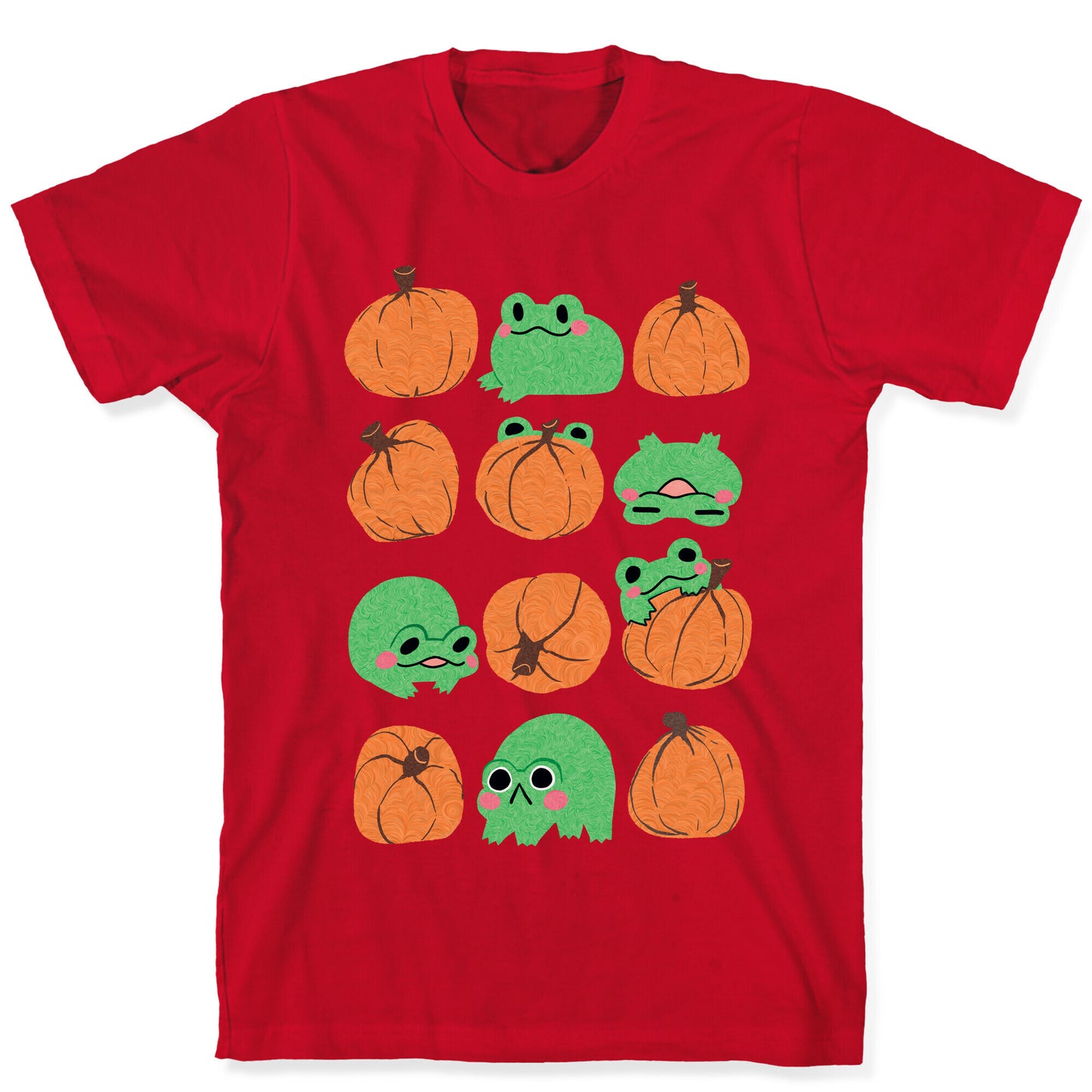 Pumpkins Frogs T-Shirt