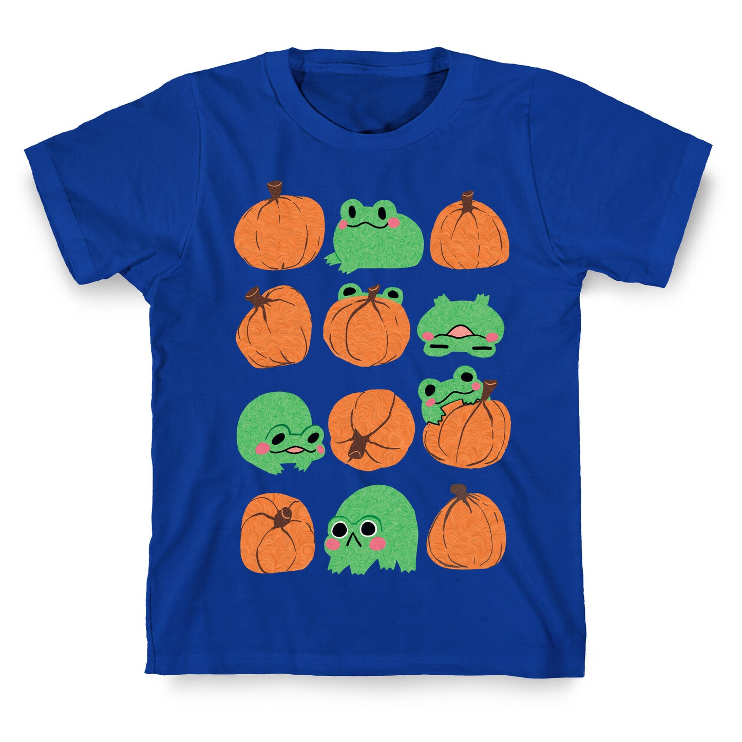 Pumpkins Frogs T-Shirt