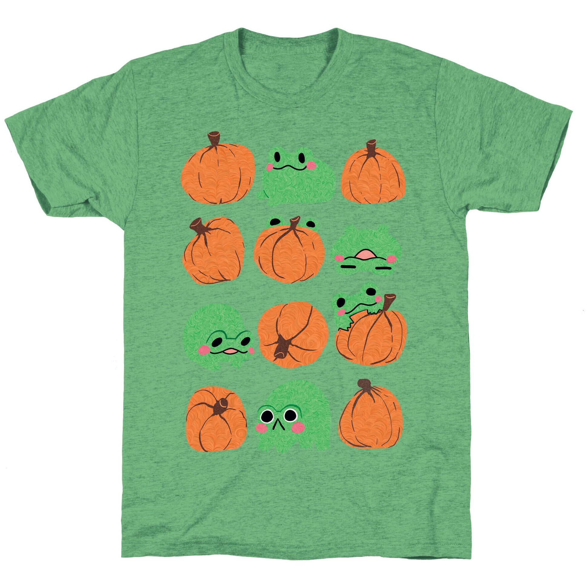 Pumpkins  Frogs Unisex Triblend Tee