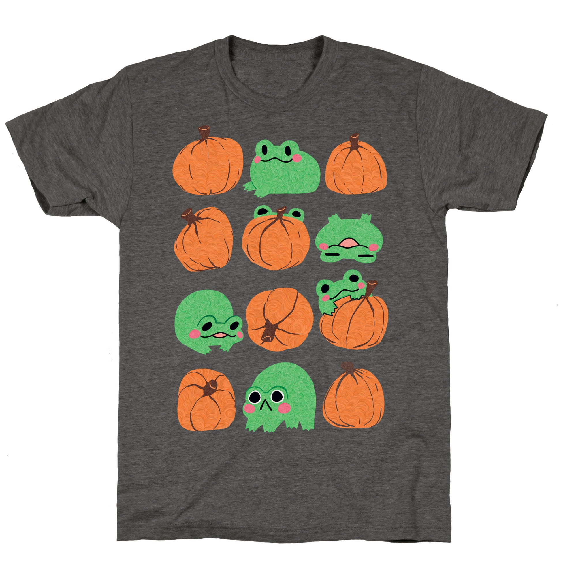 Pumpkins  Frogs Unisex Triblend Tee