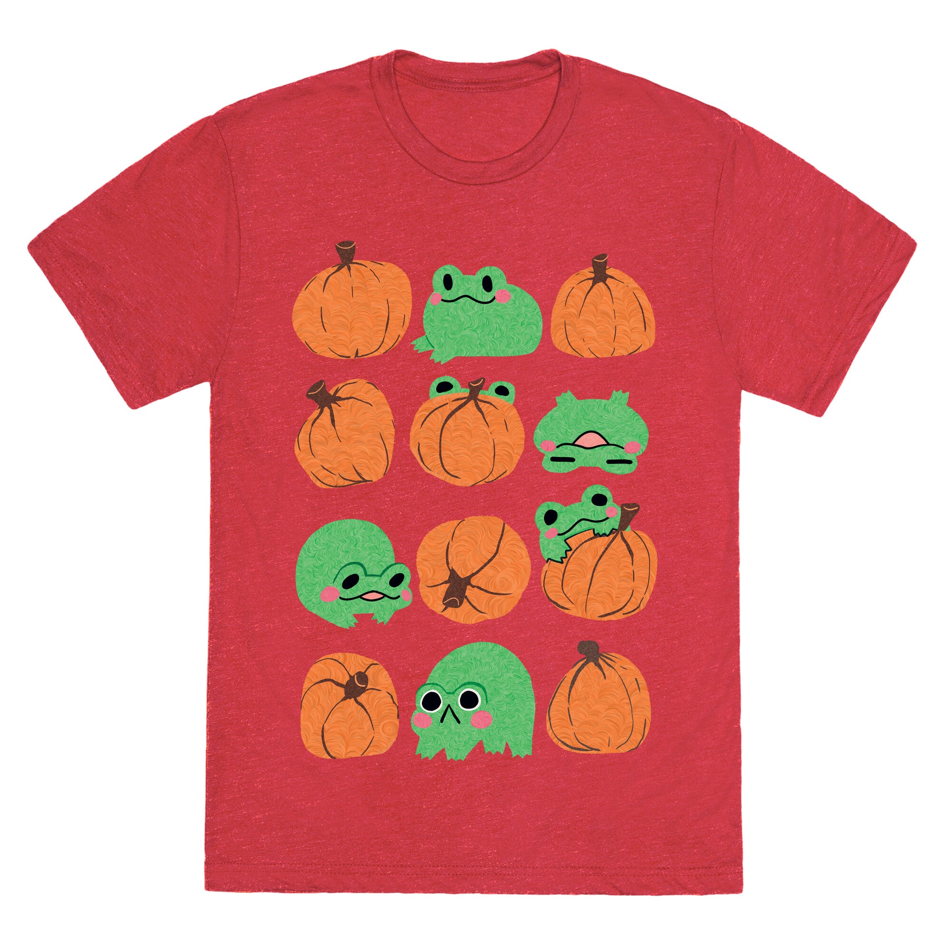 Pumpkins  Frogs Unisex Triblend Tee