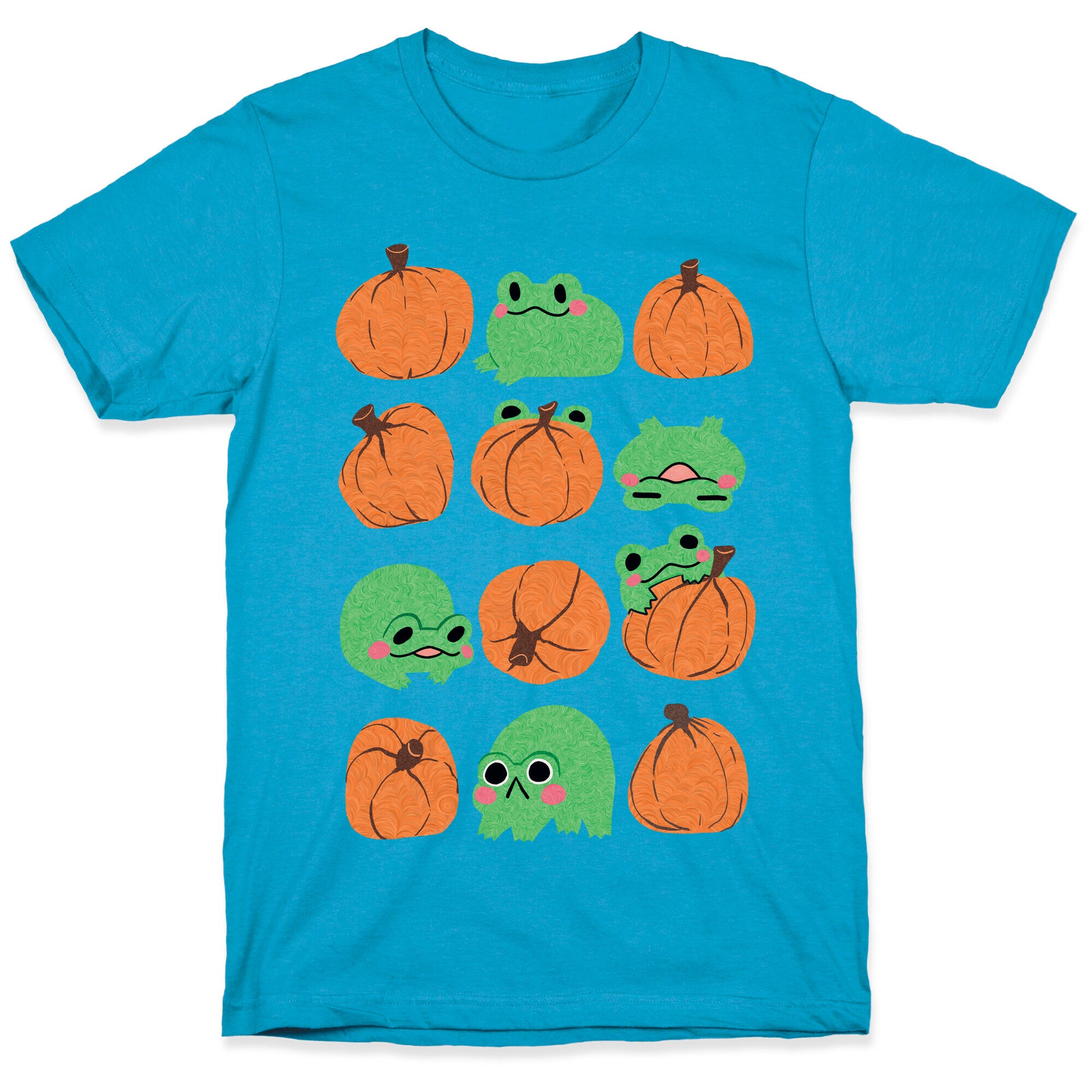 Pumpkins  Frogs Unisex Triblend Tee