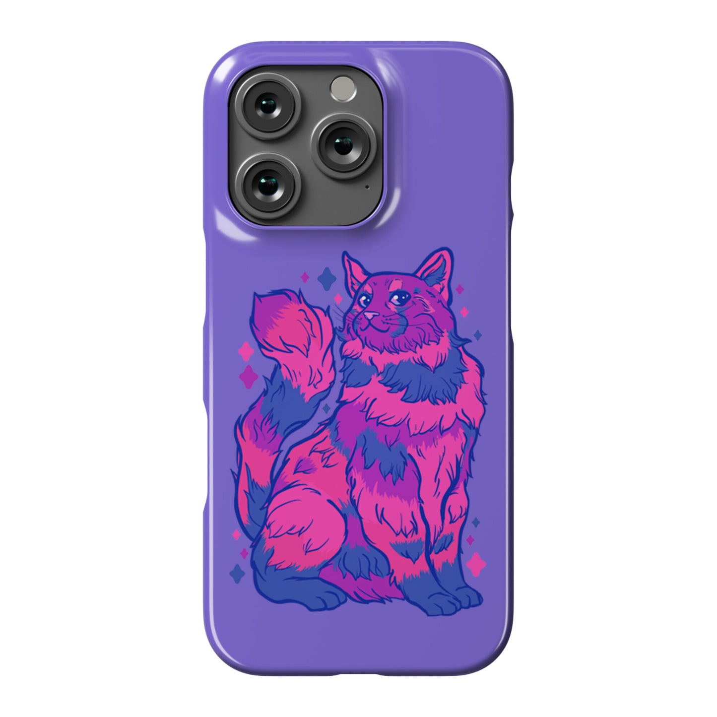 Bisexual Pride Cat Phone Case