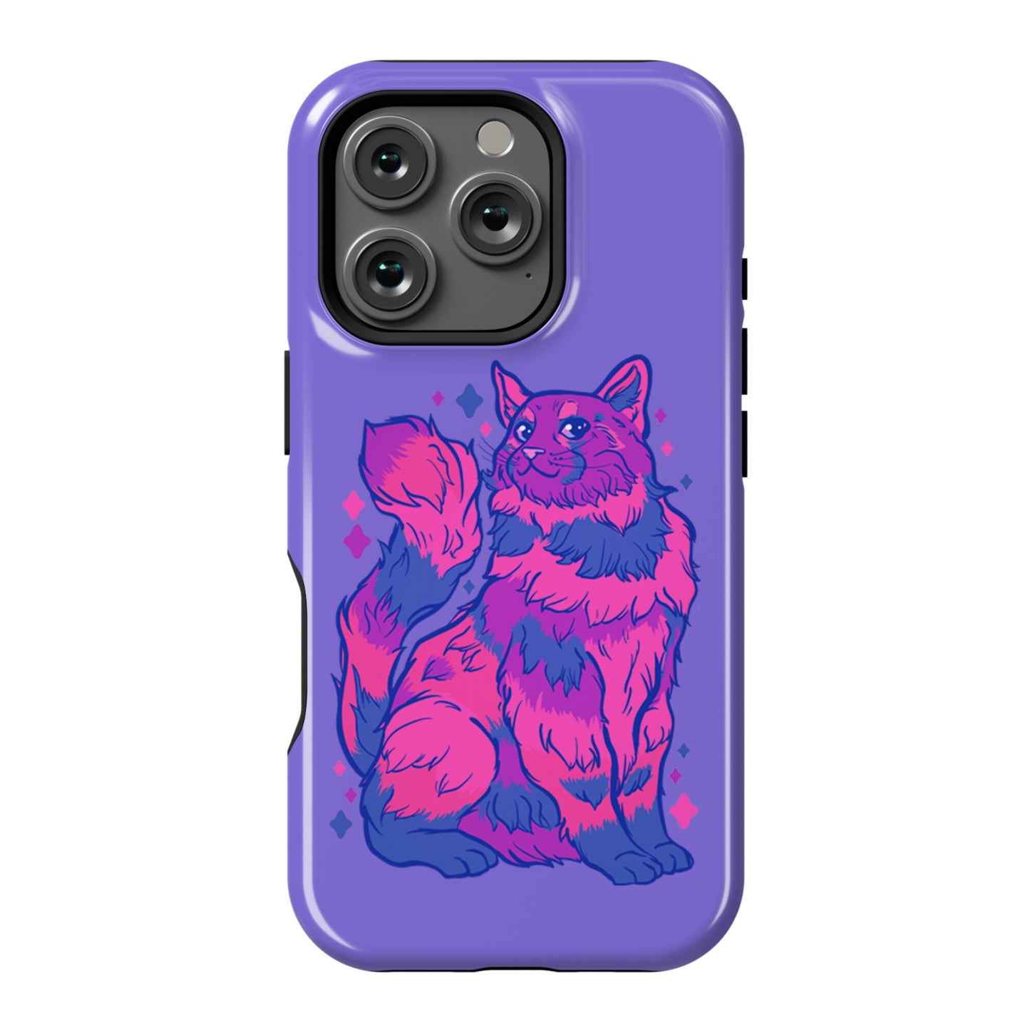 Bisexual Pride Cat Phone Case