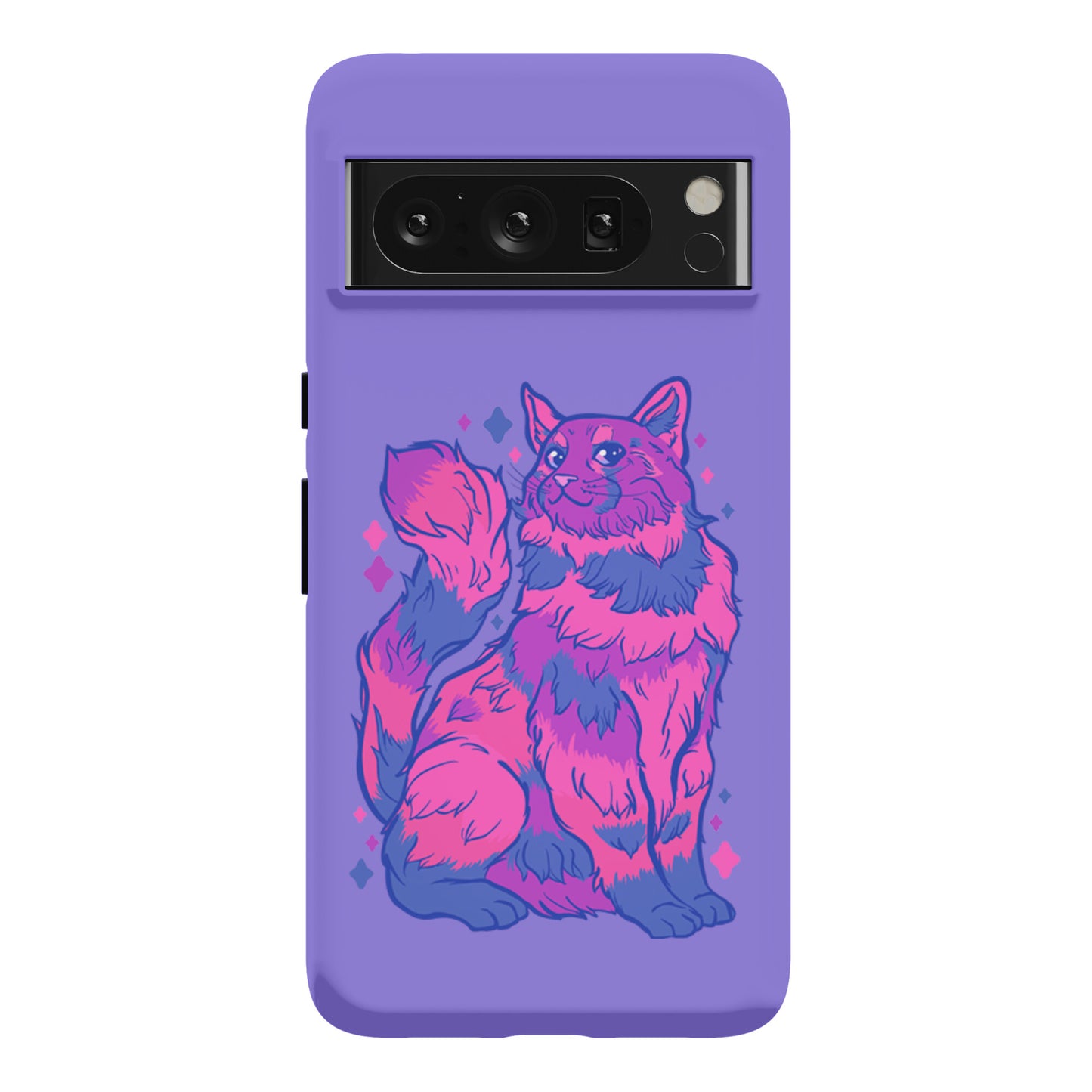 Bisexual Pride Cat Phone Case