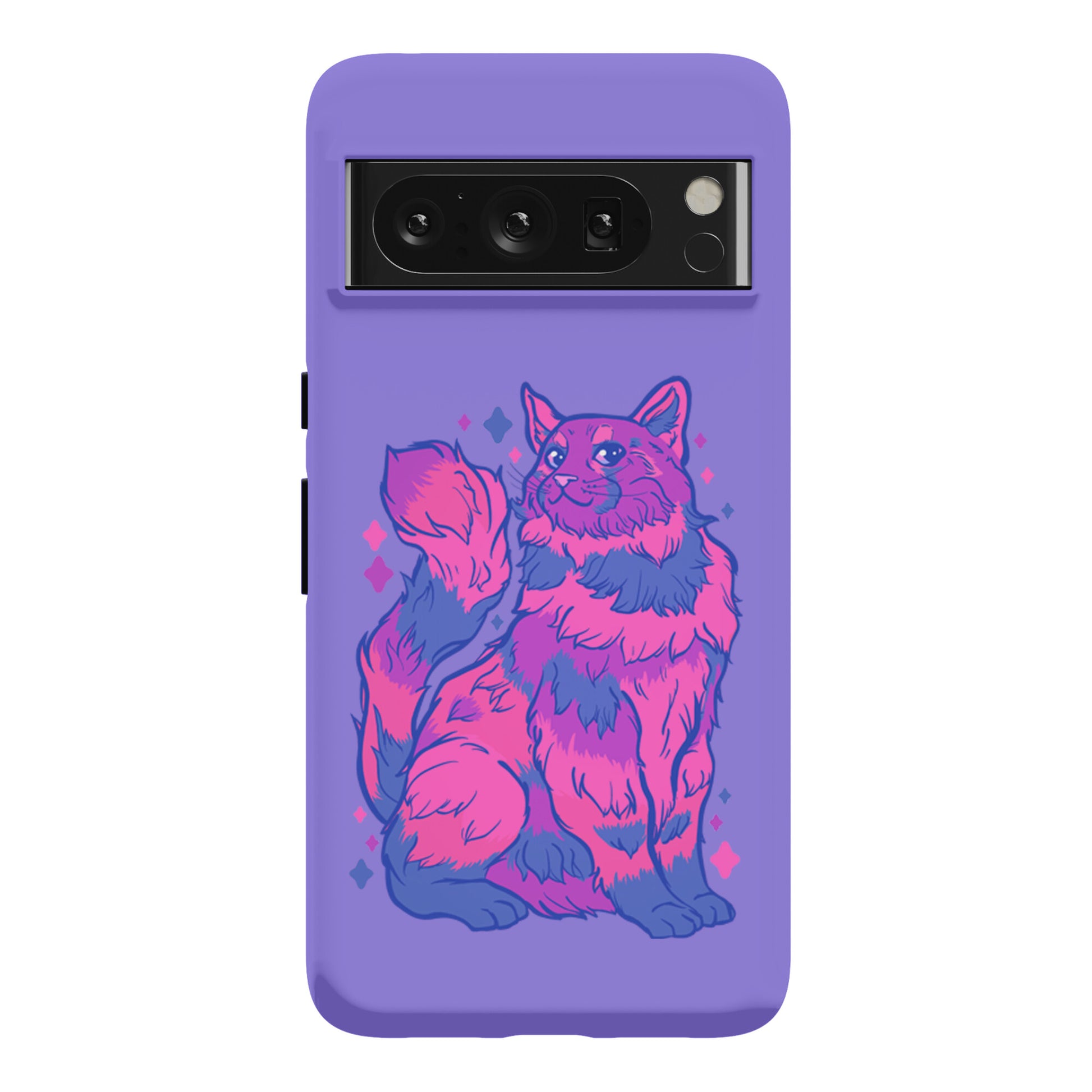 Bisexual Pride Cat Phone Case