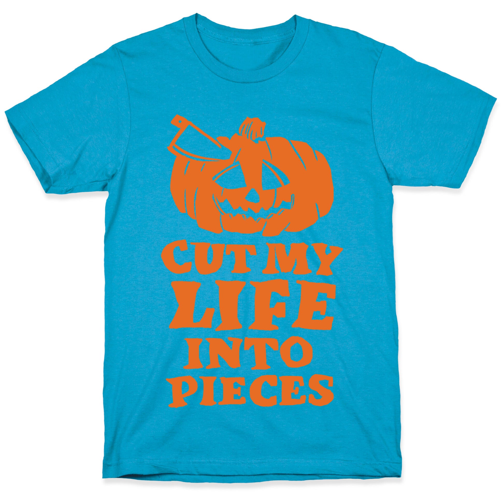 Cut My Life Into Pieces Halloween Unisex Triblend Tee