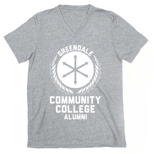 Greendale Community College Alumni V-Neck
