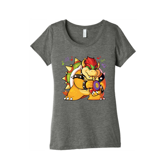 Sax-a-boom bowser Women's Triblend Tee